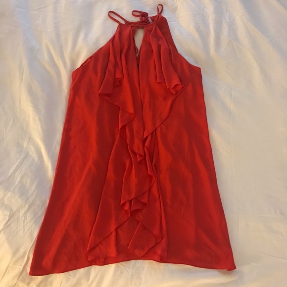 BCBG MaxAzria “Hattie” Ruffle Dress - Picture 3 of 5